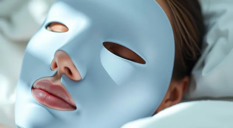 máscara facial para skincare noturno