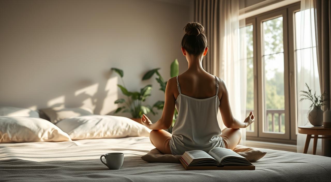 benefícios da meditação para o sono