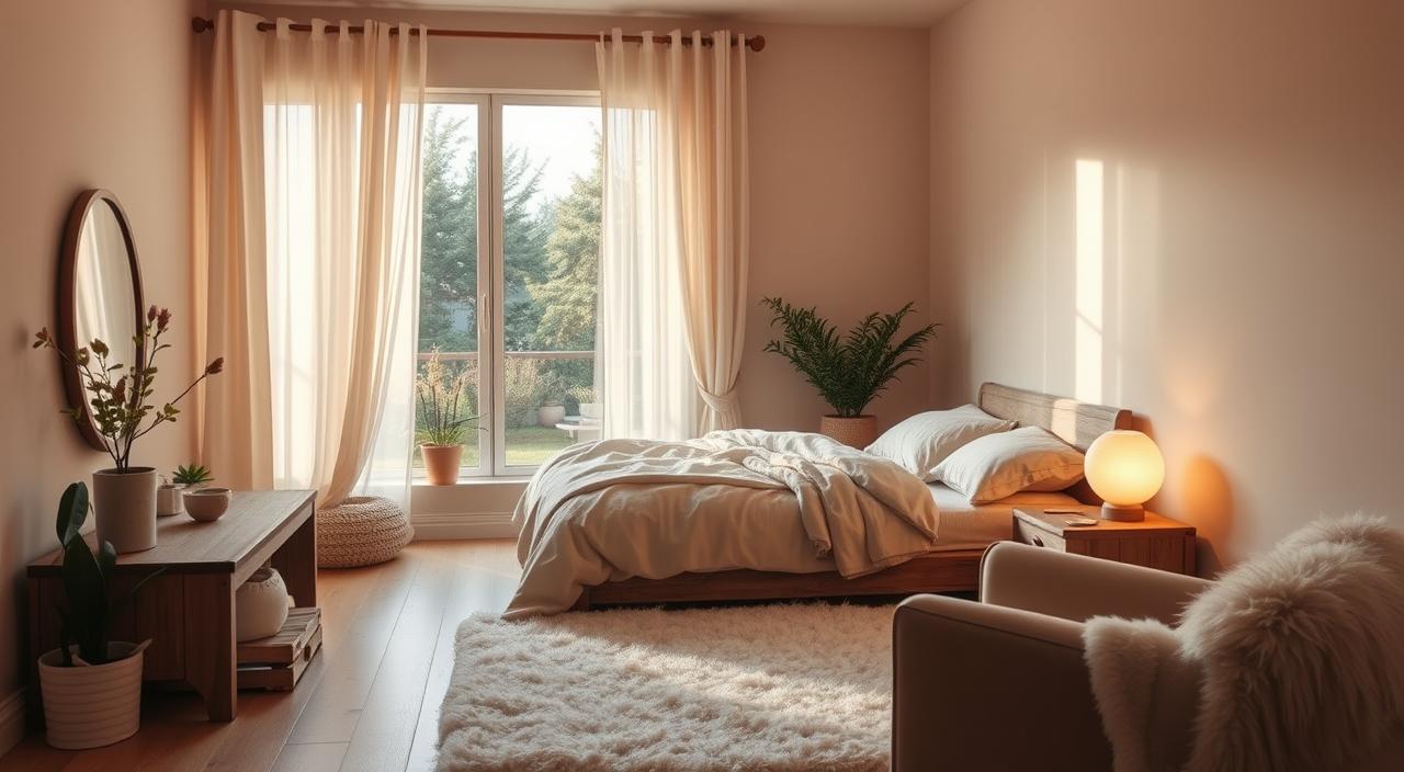 como criar um quarto relaxante