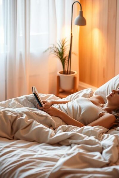 como relaxar antes de dormir