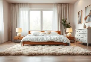 decoração para um quarto relaxante