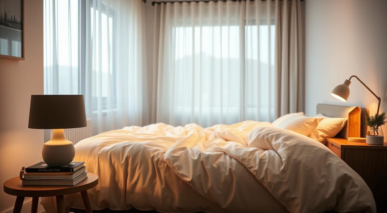 melhorar o quarto para o sono
