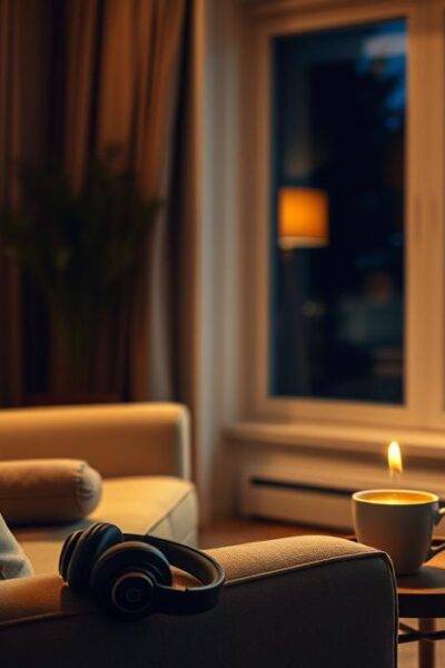 música relaxante à noite
