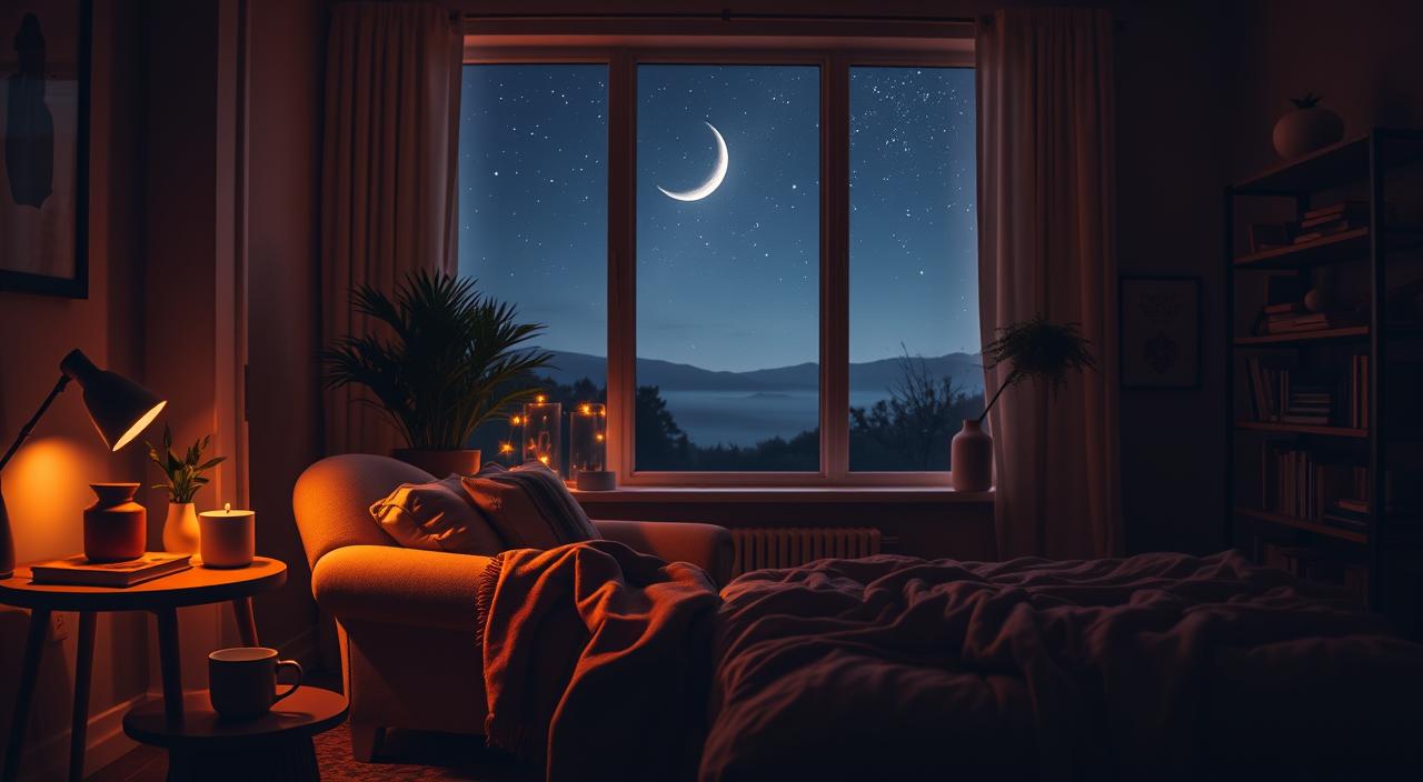 Rotina Simples para Relaxar à Noite sem Esforço